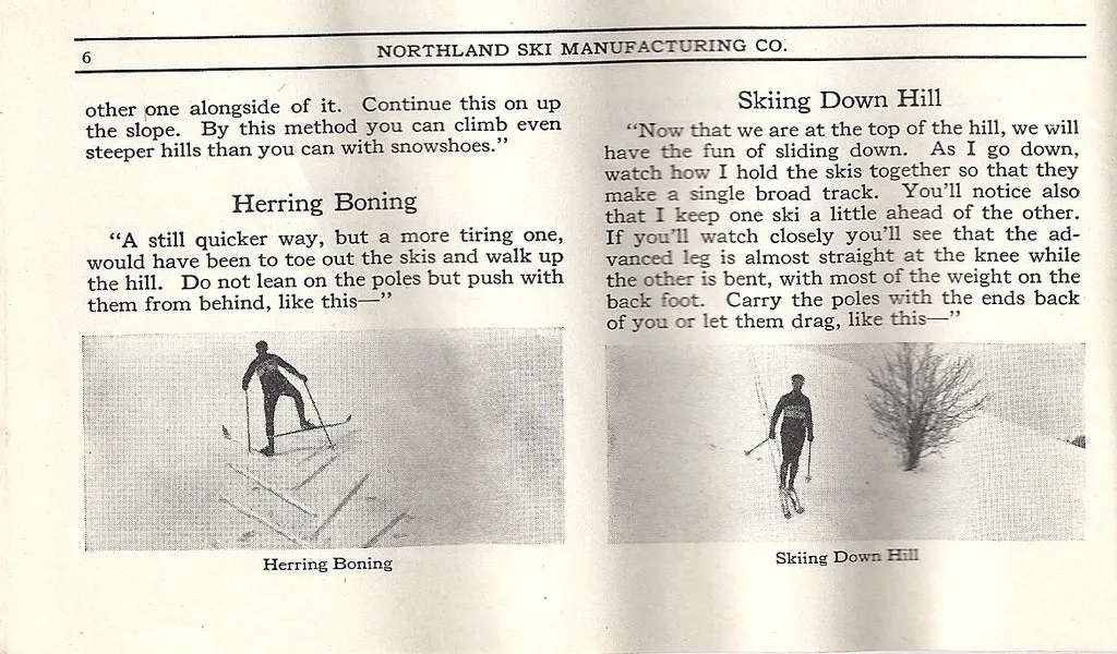 1923 Northland Ski Manufacturing Company Brochure