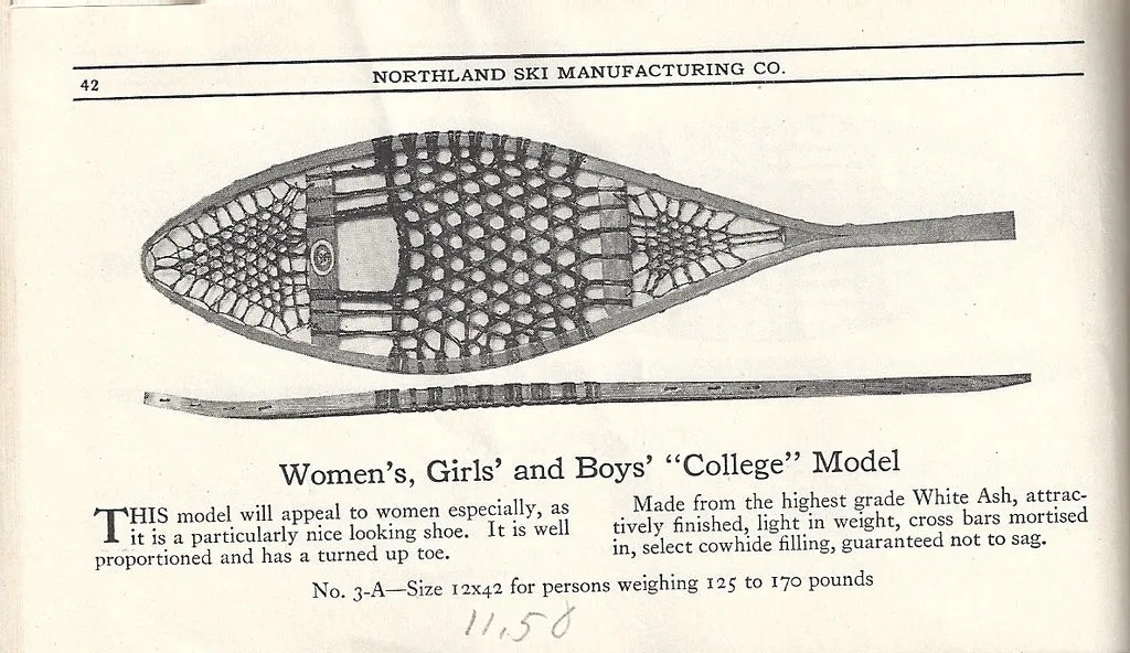 1923 Northland Ski Manufacturing Company Brochure