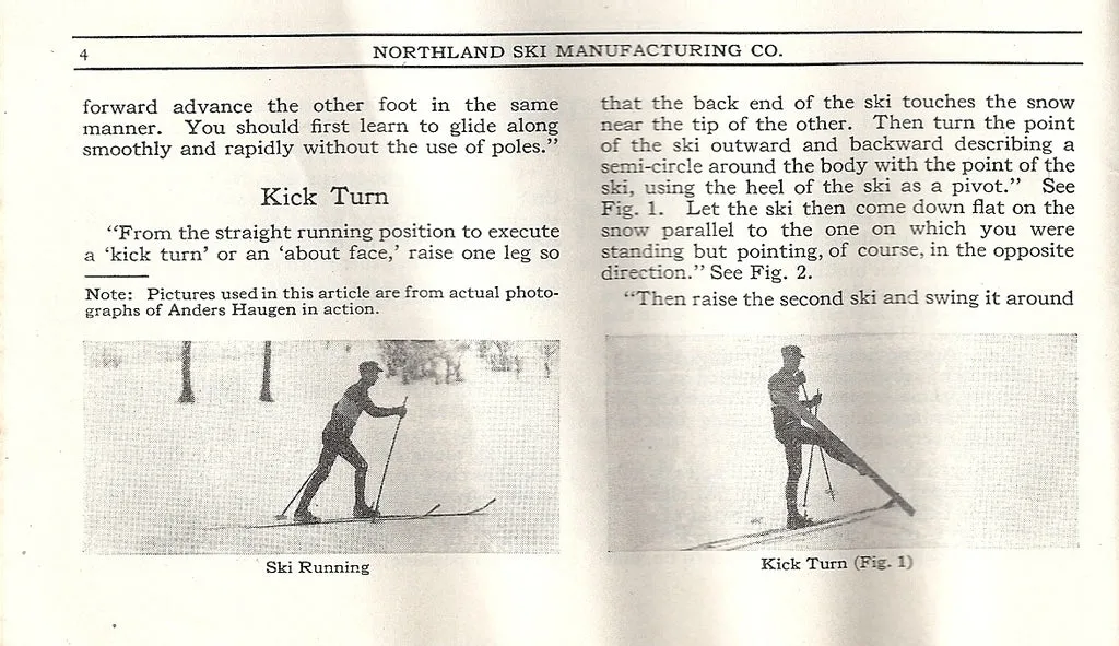 1923 Northland Ski Manufacturing Company Brochure