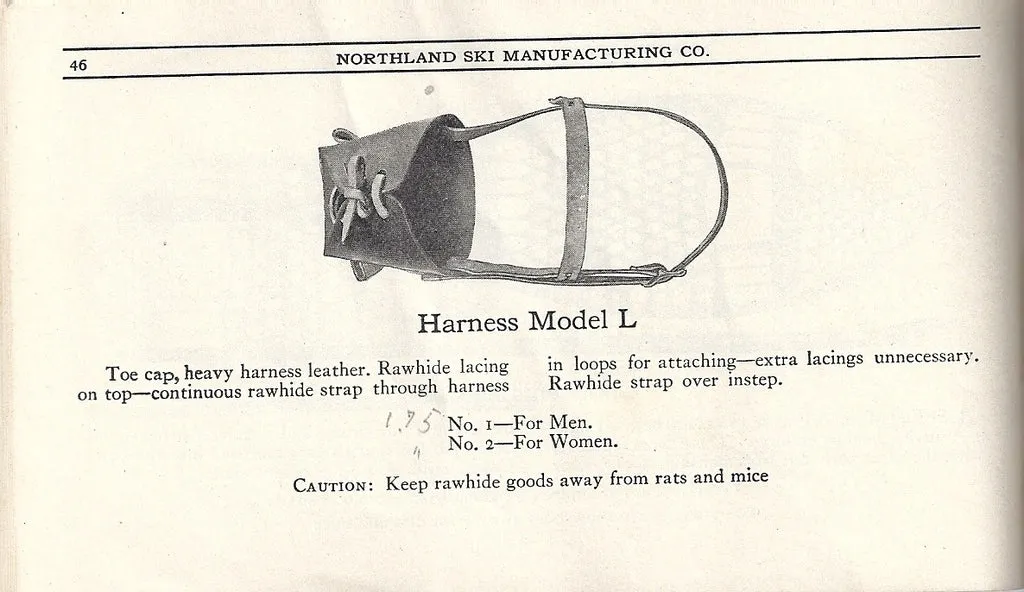 1923 Northland Ski Manufacturing Company Brochure