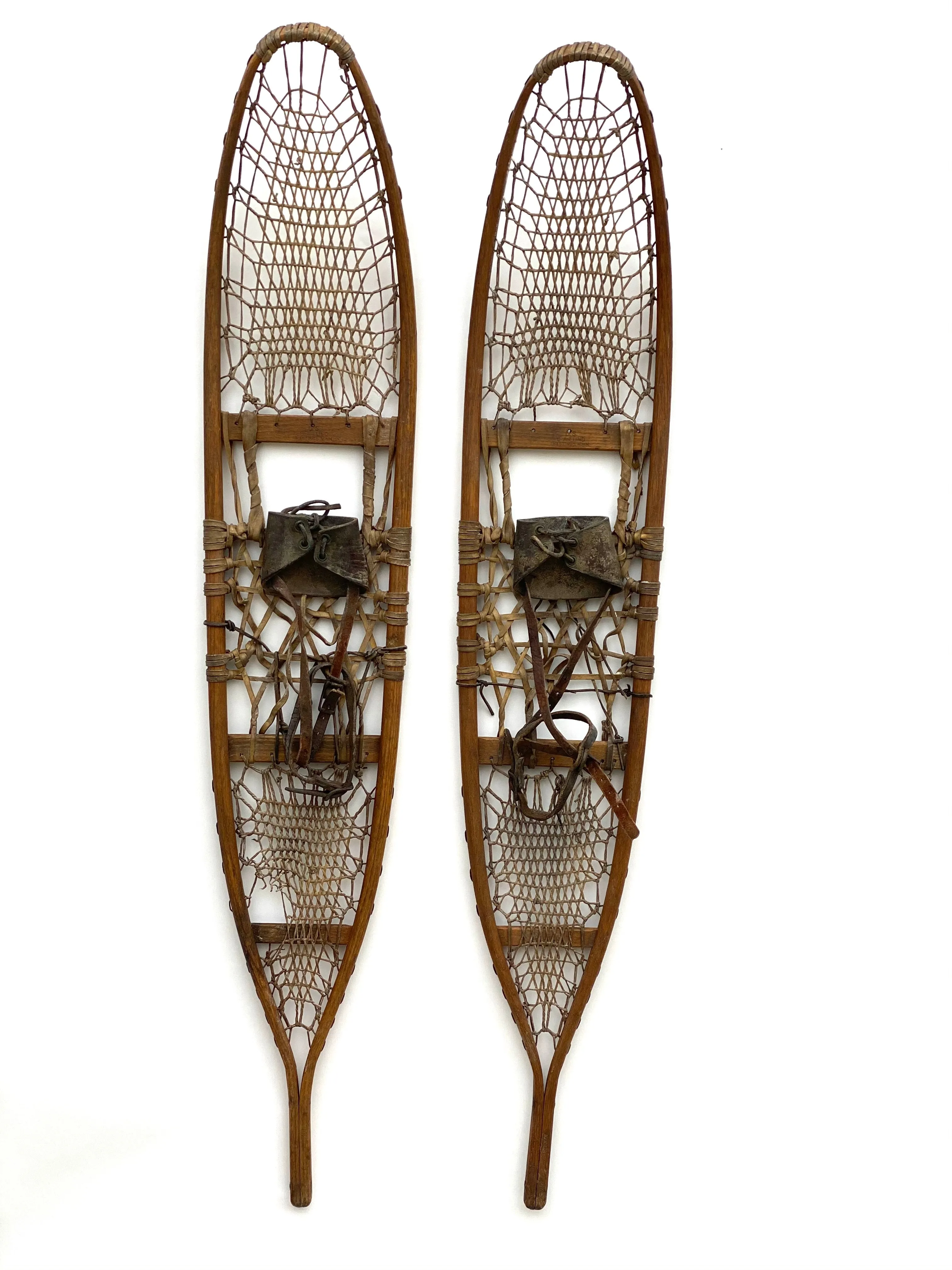 1942 C.A. Lund Vintage Military Snowshoes