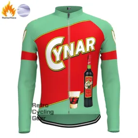 1965 CYNAR Fleece Retro Long Sleeves Jerseys