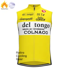 1983 del tongo Fleece Retro Cycling Vest