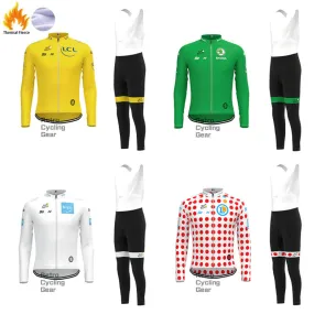 2022 Tour De France Fleece Cycling Kits