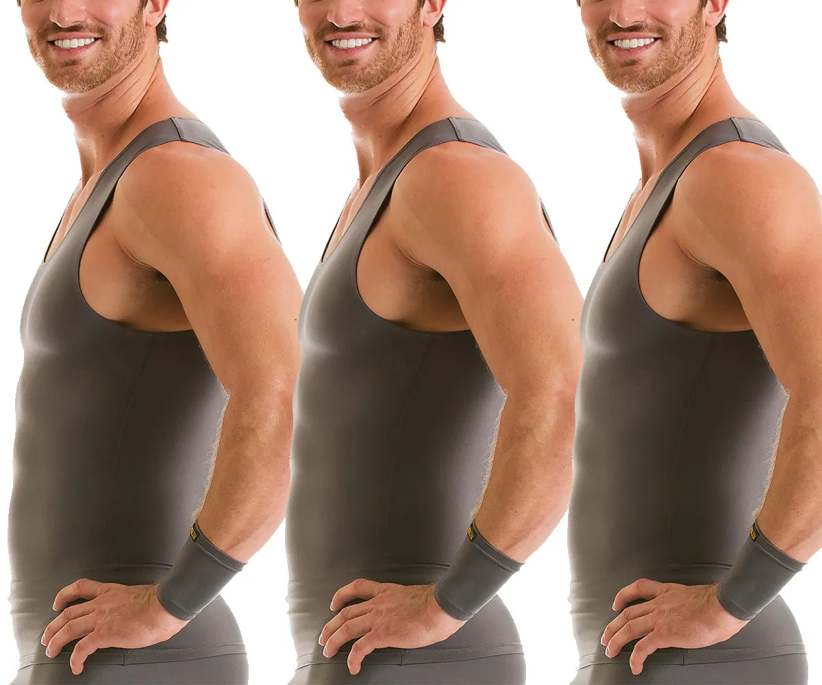 3-Pack Insta Slim Activewear Compression Muscle Tank Shirt MA0003BT