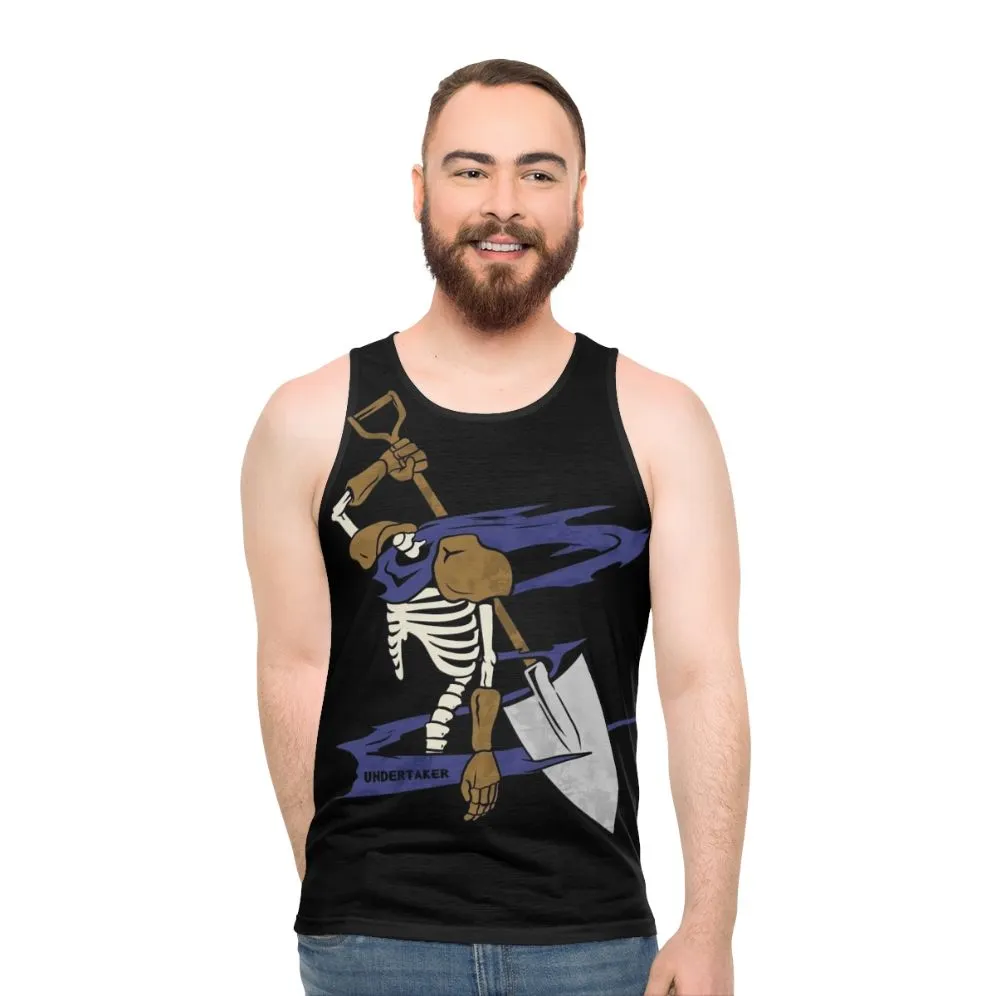 86 Undertaker Unisex Anime Tank Top