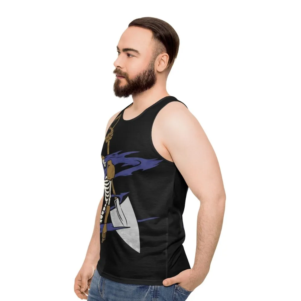 86 Undertaker Unisex Anime Tank Top