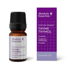 Absolute Essential Thyme Thymol Oil Organic 5ml