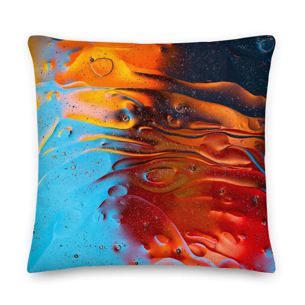 Abstract 01 Premium Square Pillow