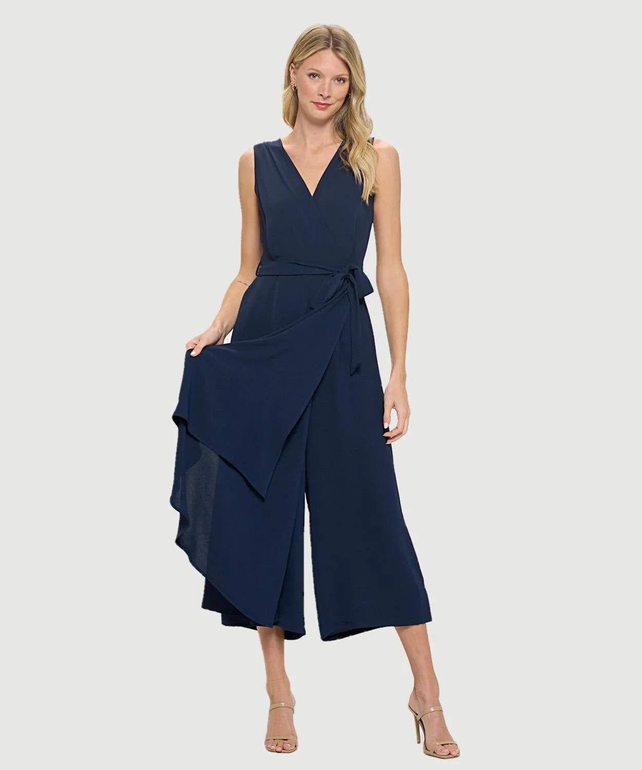 Airflow Surplice Jumpsuit