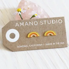 Amano Studio - Retro Rainbow Studs