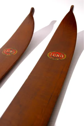 Antique Lund Skis