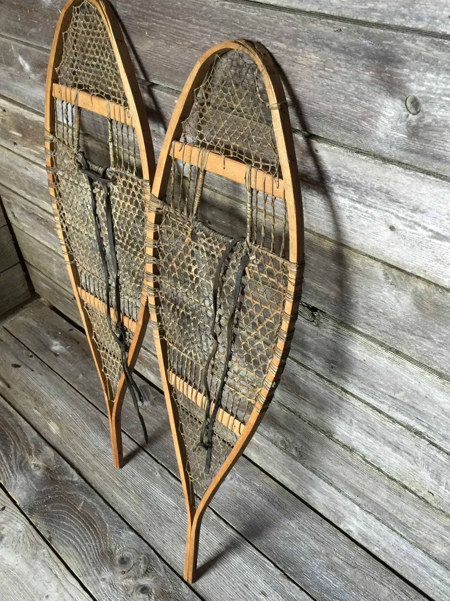 Antique Native American Snowshoes