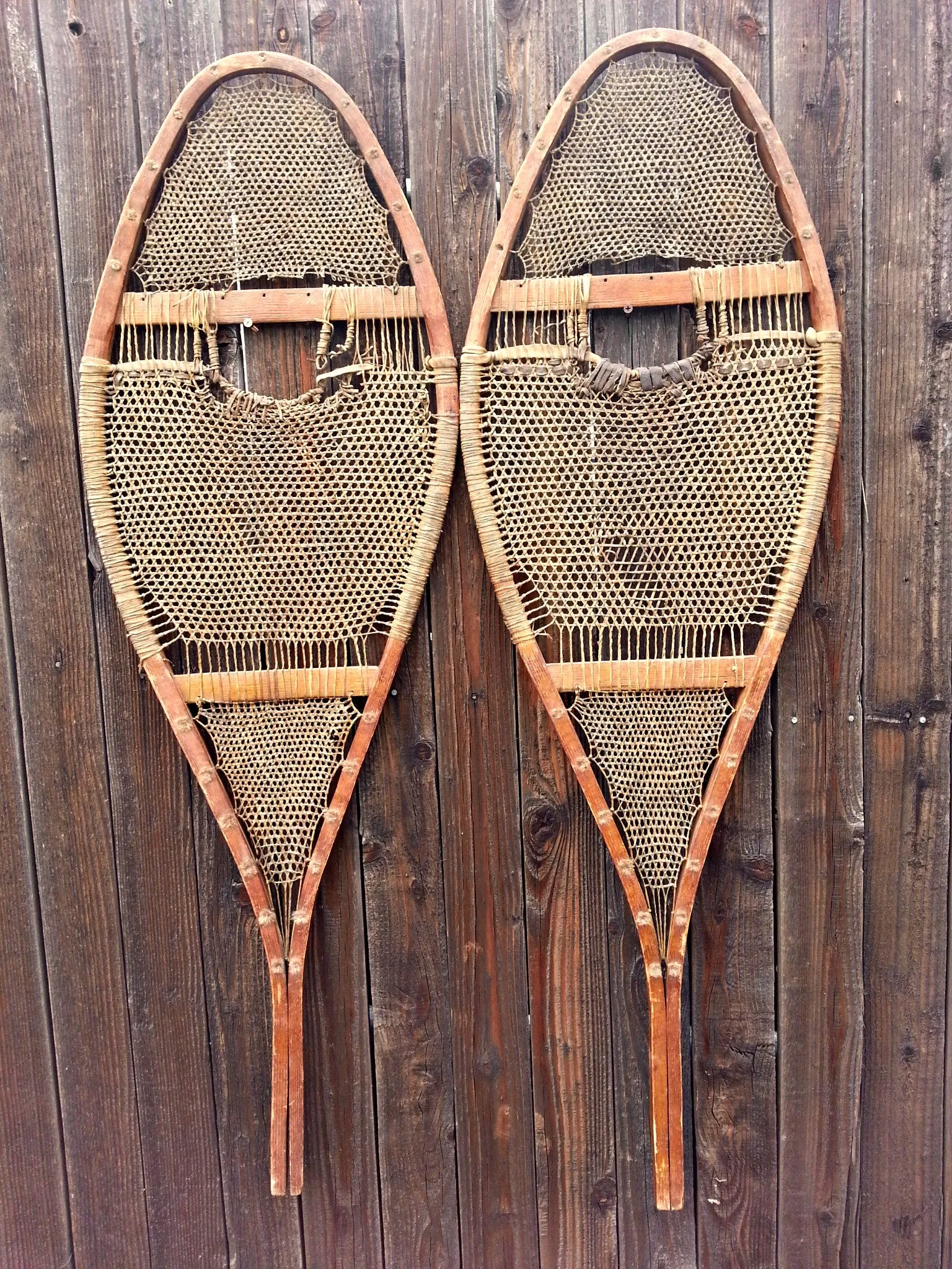 Antique Native American Snowshoes