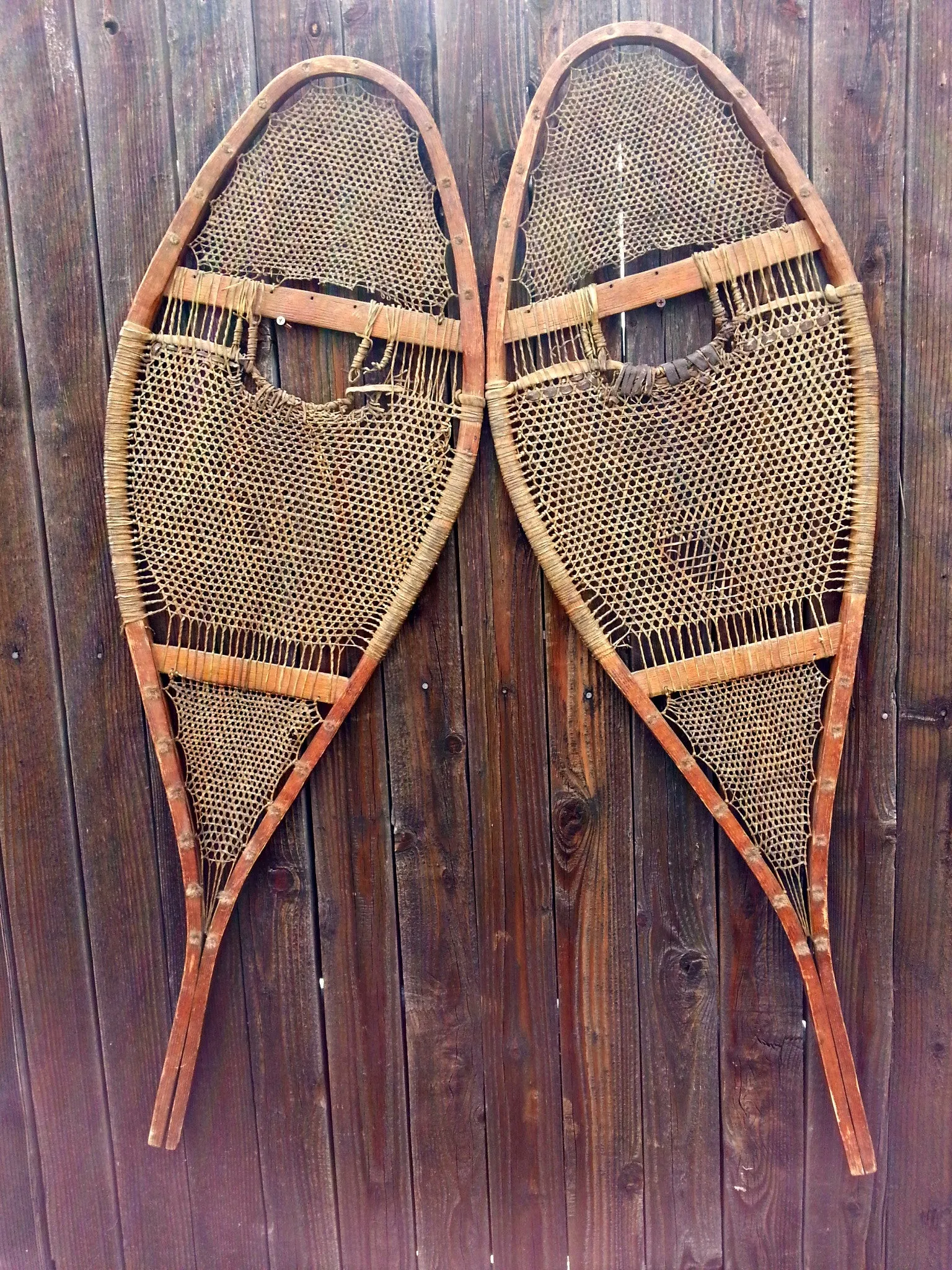 Antique Native American Snowshoes