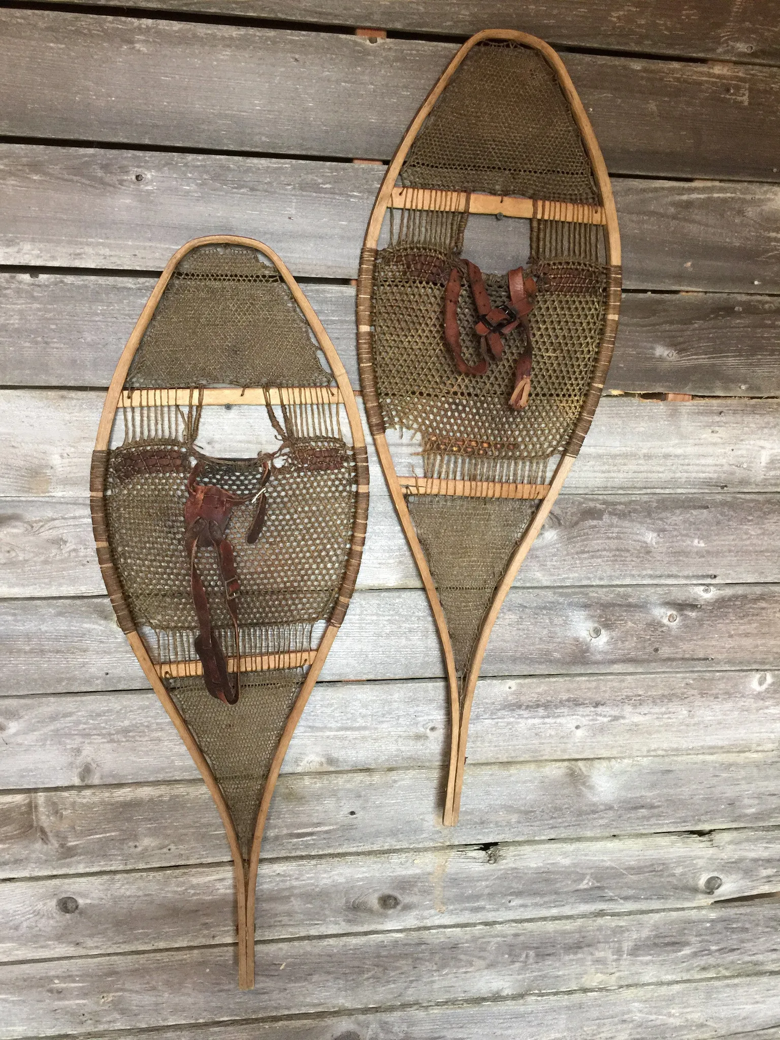 Antique Native American Snowshoes