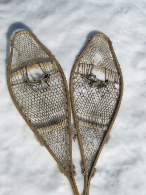 Antique Snowshoes - First Nation