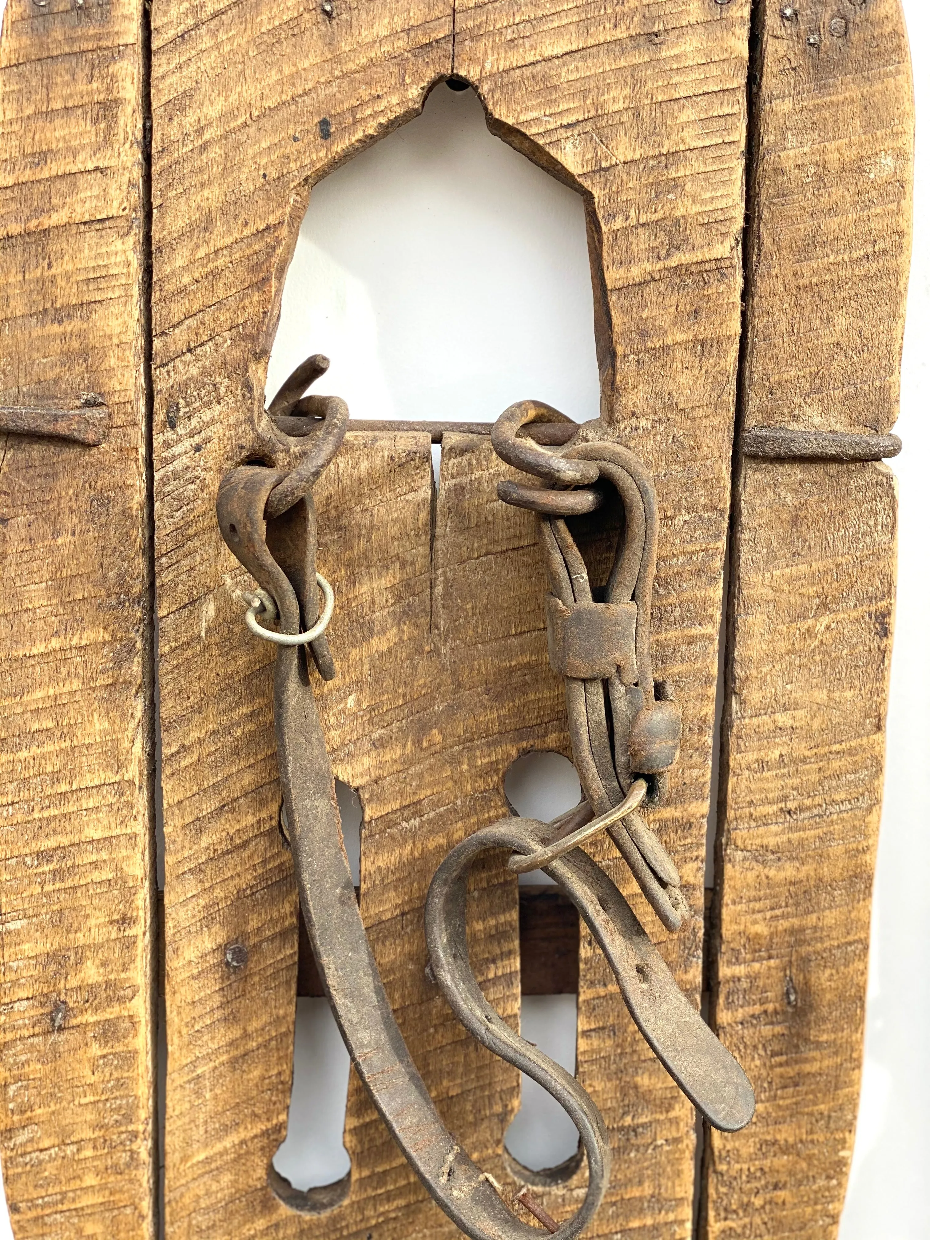 Antique Trapper Miner Snowshoes