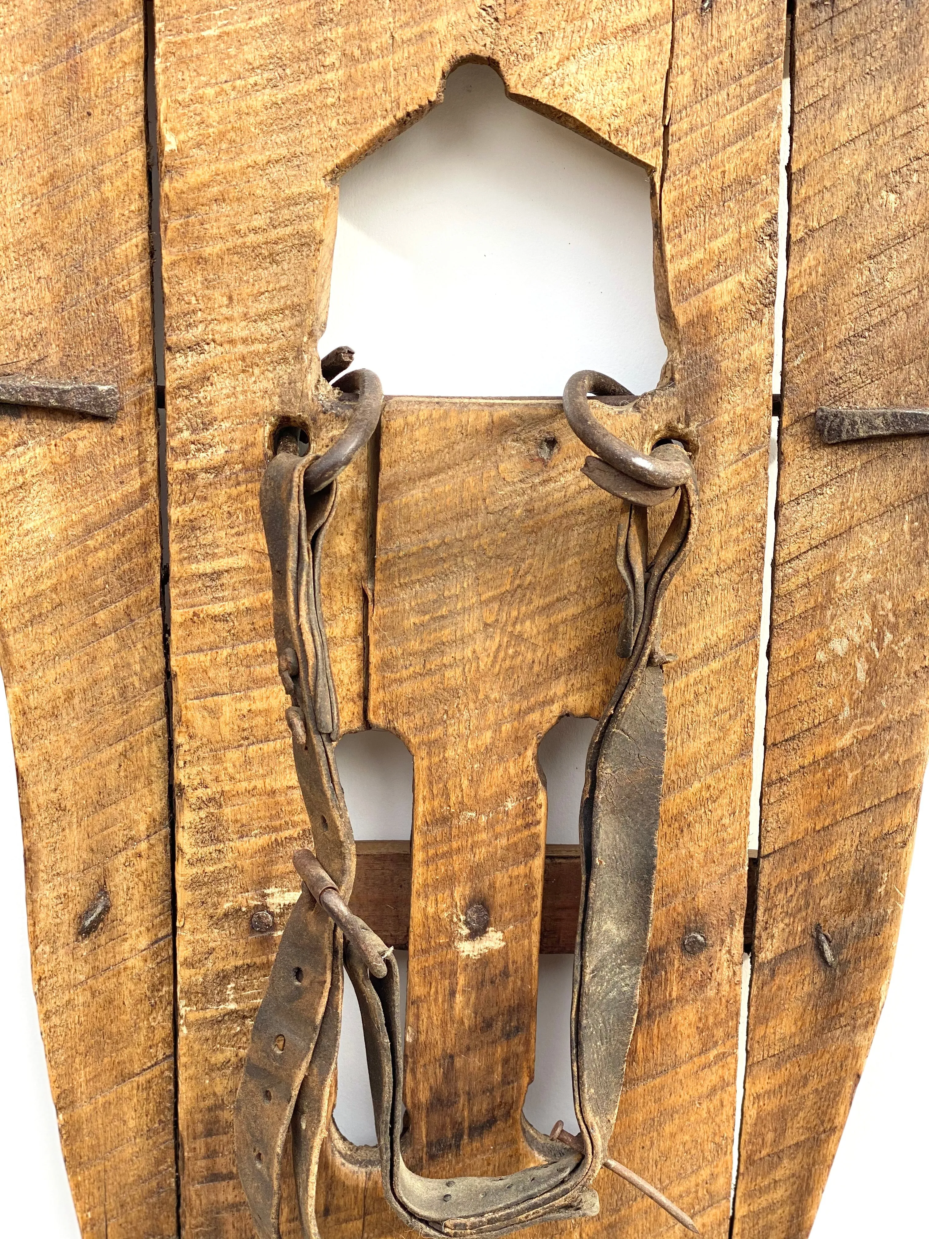 Antique Trapper Miner Snowshoes