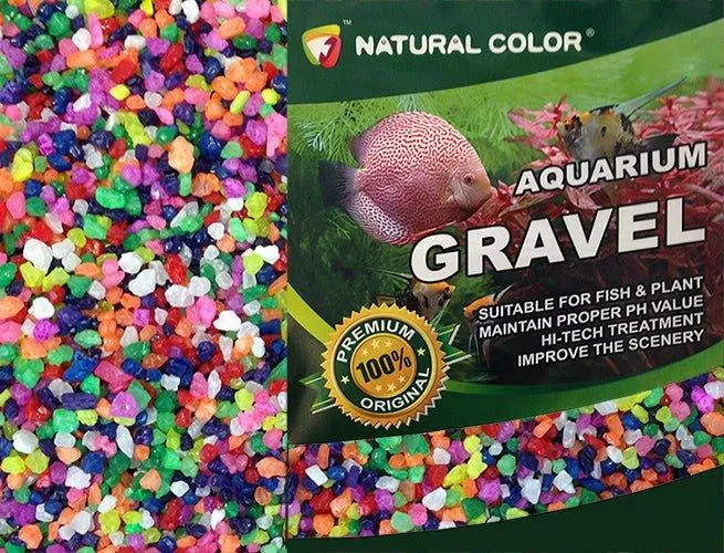 Aquarium Fish Tank Mixed Sweeties Gravel 4 - 6mm 5kg