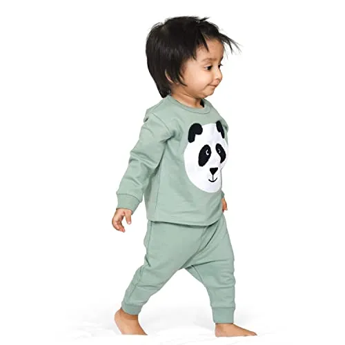 ARIEL Cotton Fleece Clothing Sets for Boys & girls - Unisex Winter Clothing sets Full Sleeve T-shirt & Pant