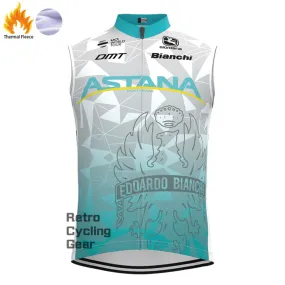 Astana Bianchi Fleece Cycling Vest