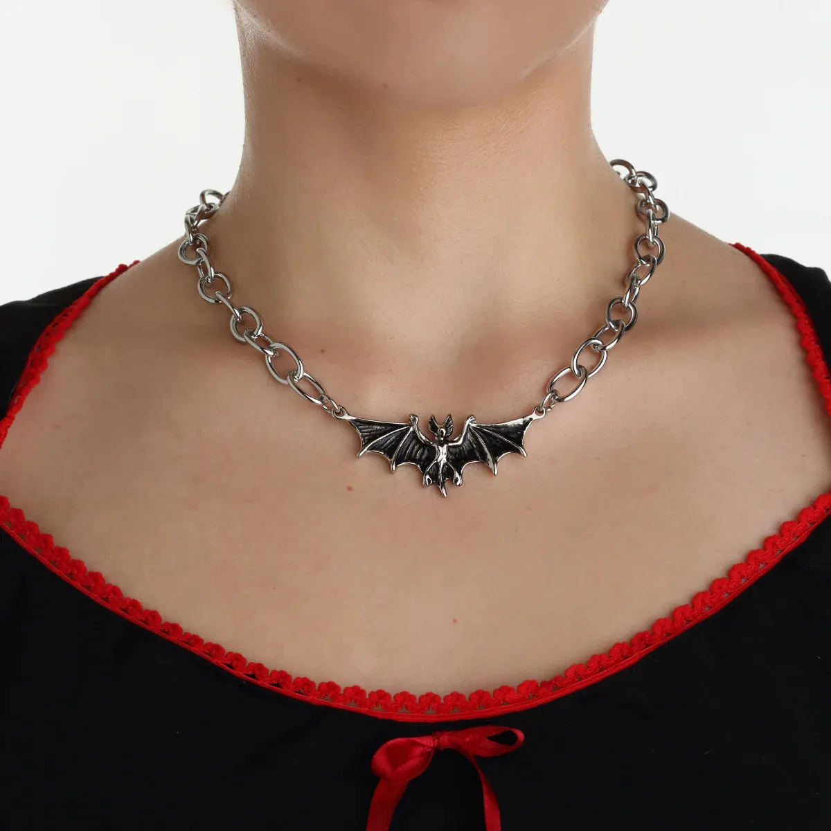 Bat Toggle Necklace