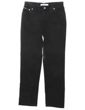 Black Tommy Hilfiger Tapered Jeans - W28 L29