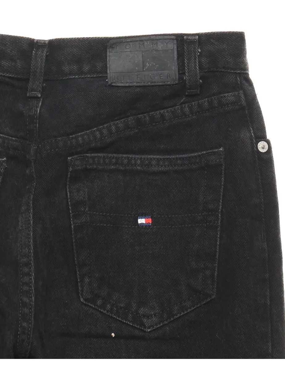 Black Tommy Hilfiger Tapered Jeans - W28 L29