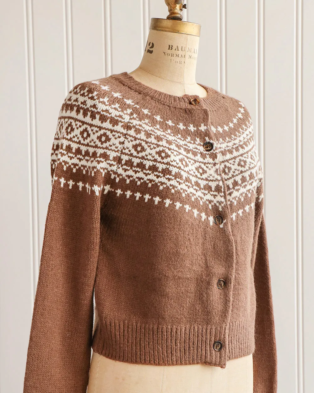 Bonfire Cocoa Cardigan