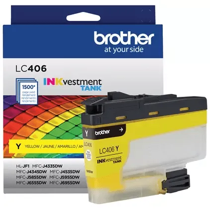 Brother Yellow INKvestment Tank for PrintModa