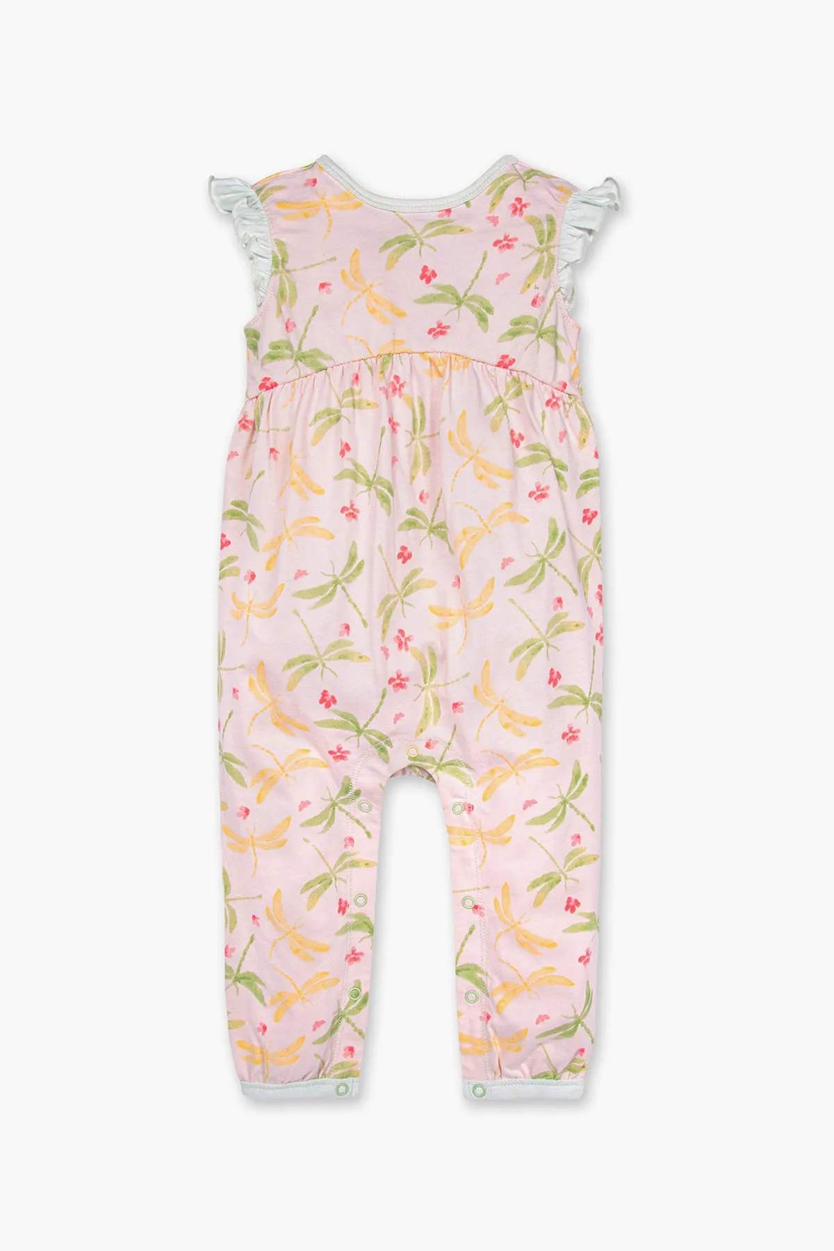 Burt's Bees Dragonfly Baby Girls Jumpsuit