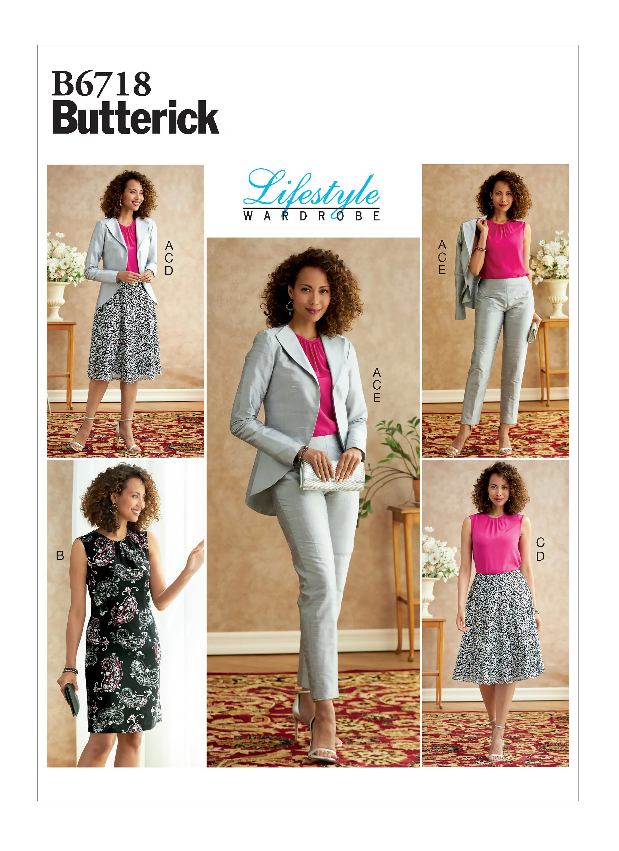 Butterick Pattern B6718 Misses' Sportswear