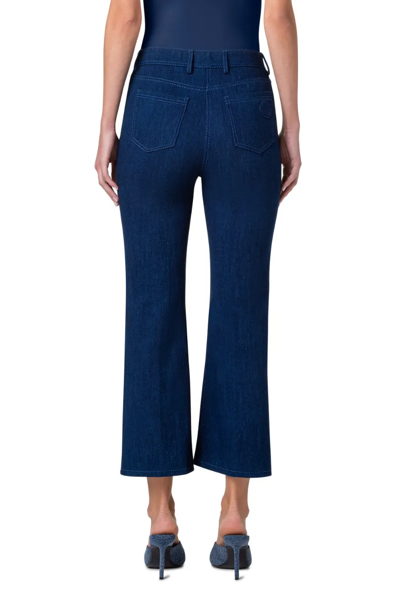 Cali Eyelet Denim Pants