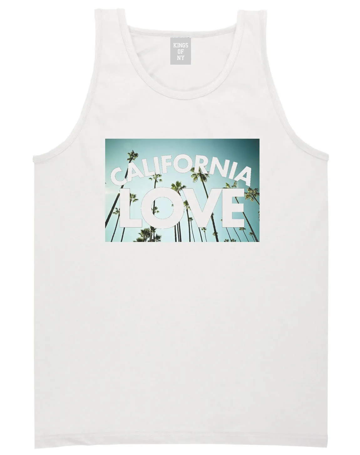 California Love Cali Palm Trees Tank Top