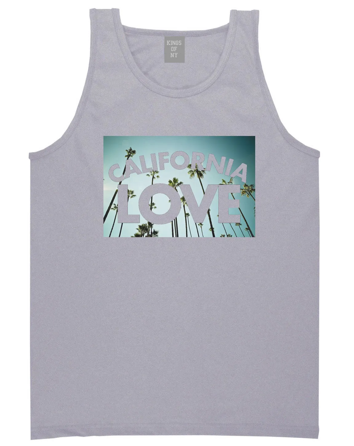 California Love Cali Palm Trees Tank Top