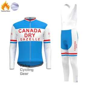 CANADA Fleece Retro Cycling Kits