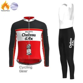 Chareau Fleece Retro Cycling Kits