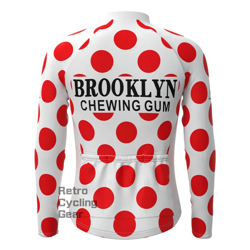 Chewing  Fleece Retro Long Sleeves Jerseys