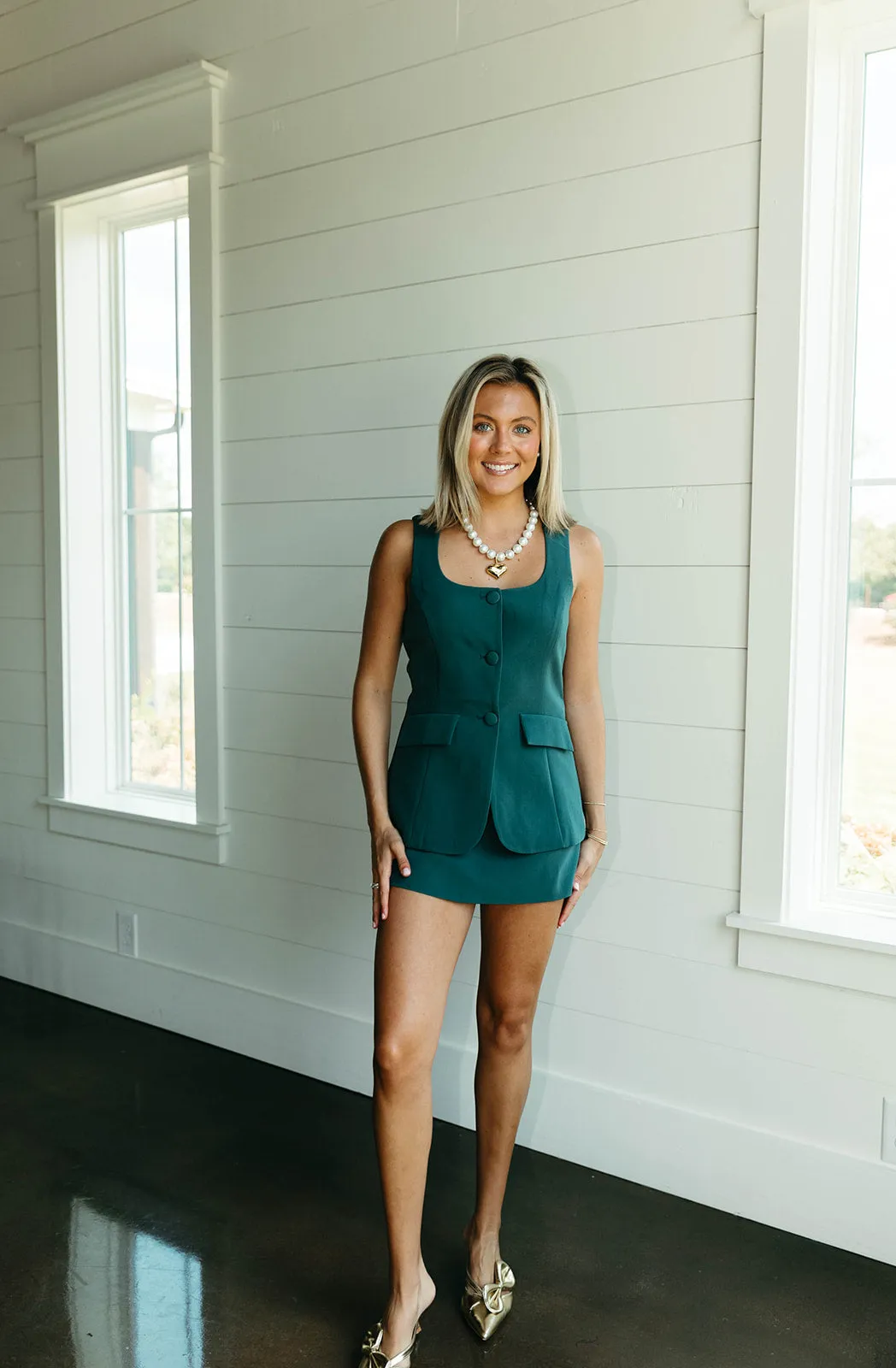 Classy Romper - Green