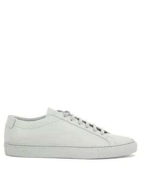 COMMON PROJECTS Original Achilles Low-Top Leather Sneakers in Grey