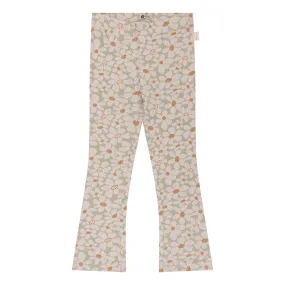 Daily7 Flared Flower Rib Pants