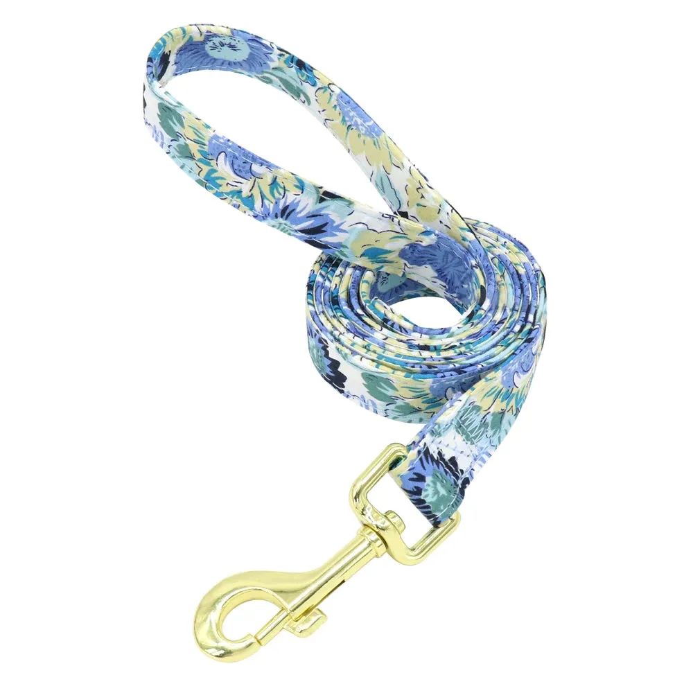 DIVA Pet - "Bella" Nylon Print Pet Collar And Leash