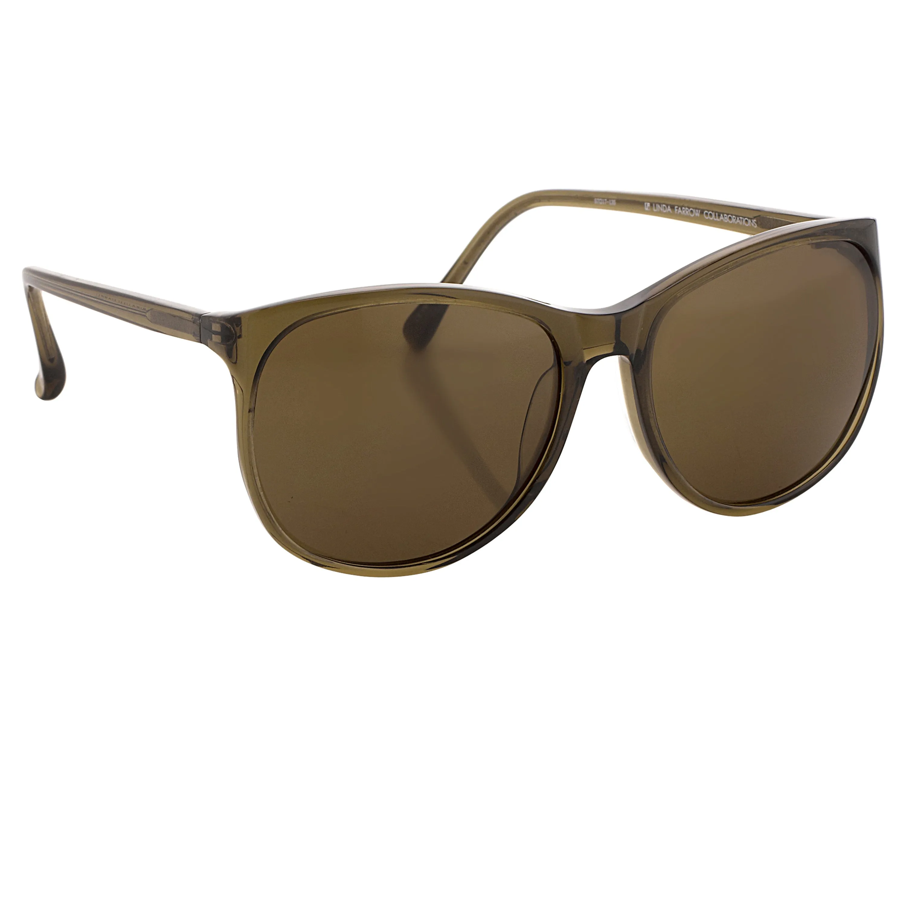 Dries Van Noten Unisex Square Brown Sunglasses DVN24C7SUN