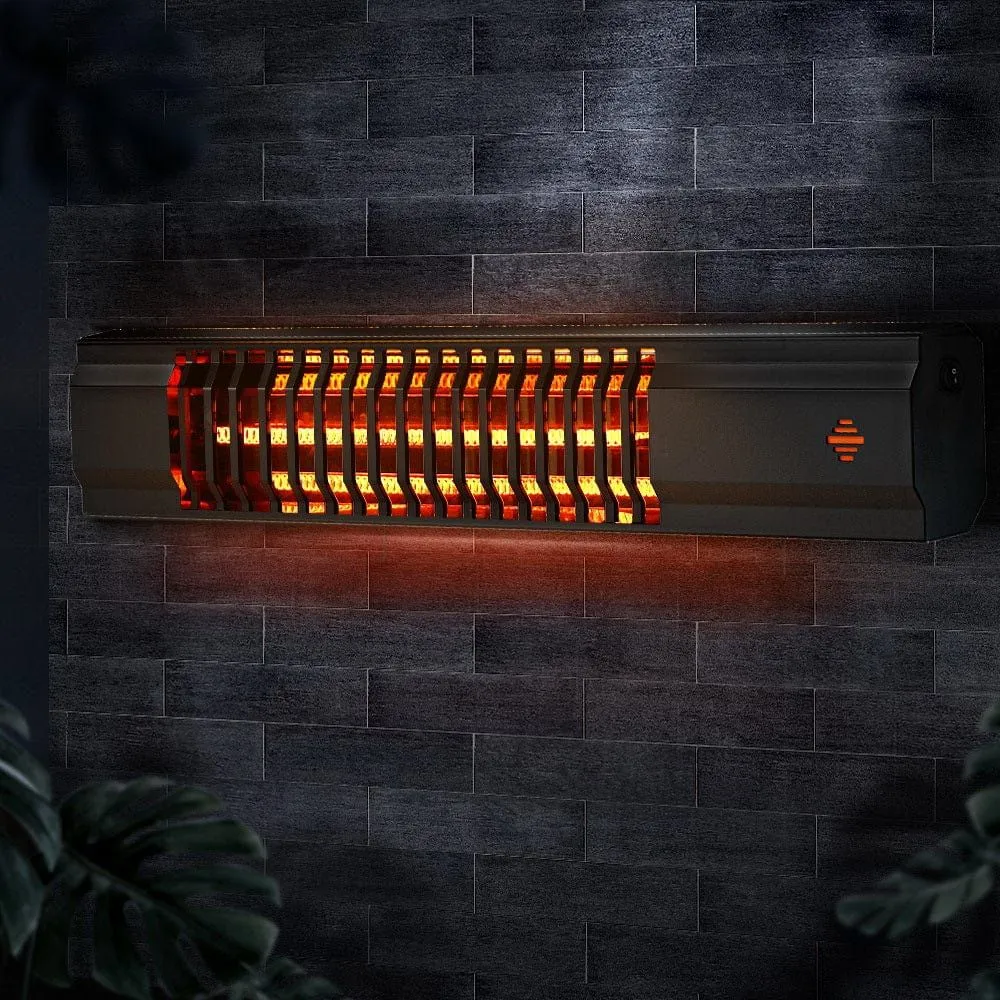 Electric Strip Heater Infrared Radiant Heaters Remote control 2000W