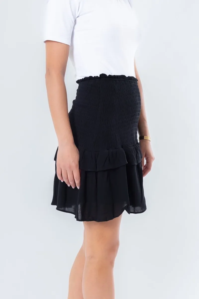 EMILY SKIRT (BLACK) 18"