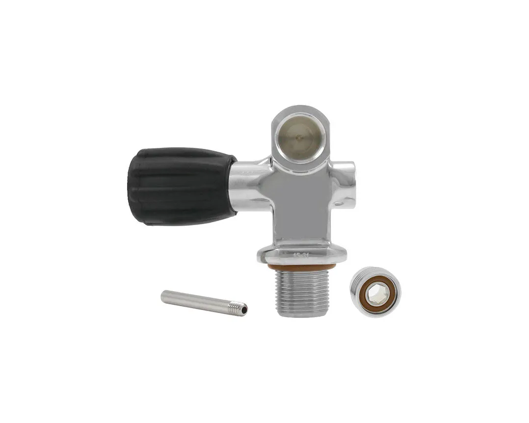 Faber 12L Steel Tank DIN / Yoke Valve