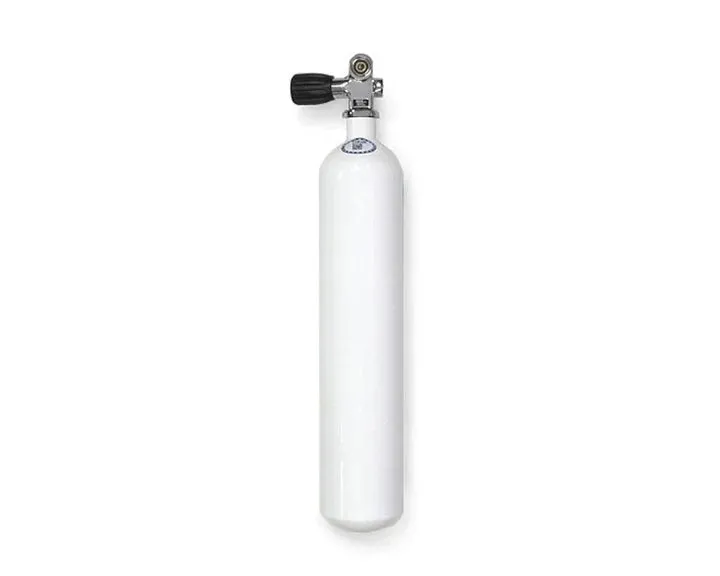 Faber 3L Steel Tank Cylinder with Din/ K Valve - 232 Bar