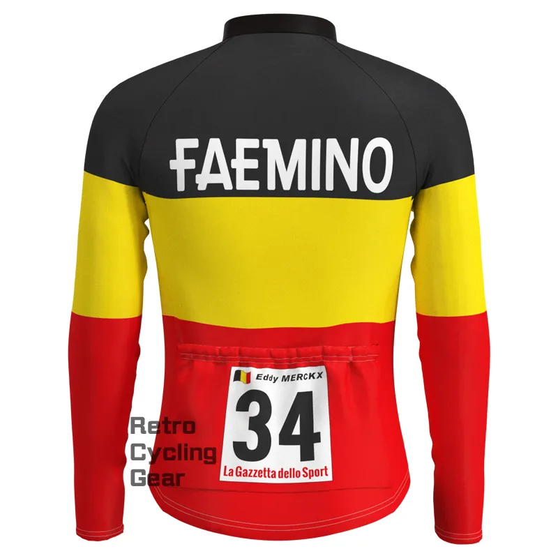 FAEMINO Fleece Retro Cycling Kits