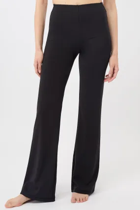 Flared Workout Pants (Black)